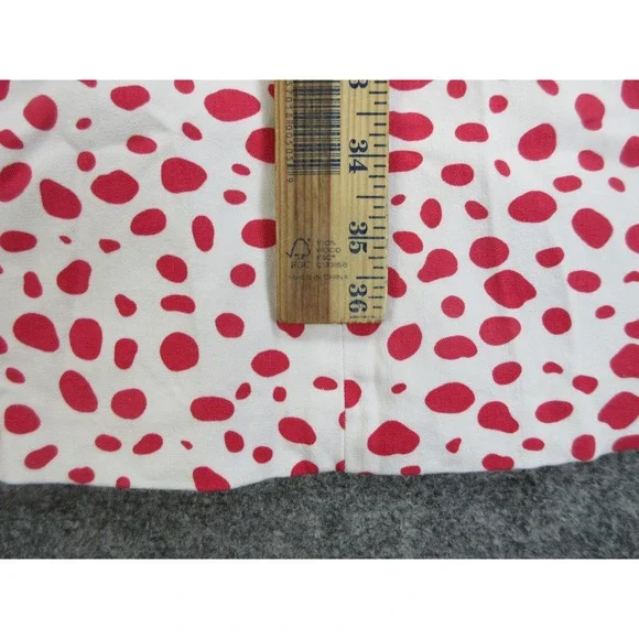 J McLaughlin Dress Womens 12 Multicolor Polka Dot Sleeveless Sheath Knee Length - Picture 7 of 14